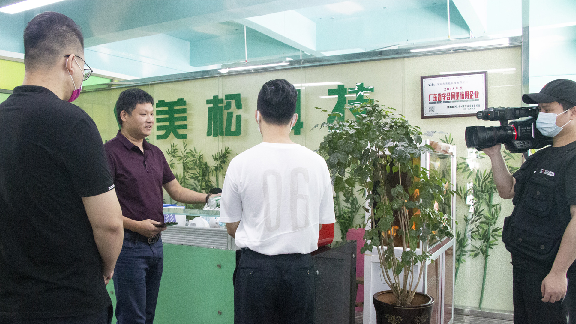 央視CCTV造訪美松品牌，聽企業(yè)家陳斌董事長(zhǎng)講美松創(chuàng)業(yè)故事